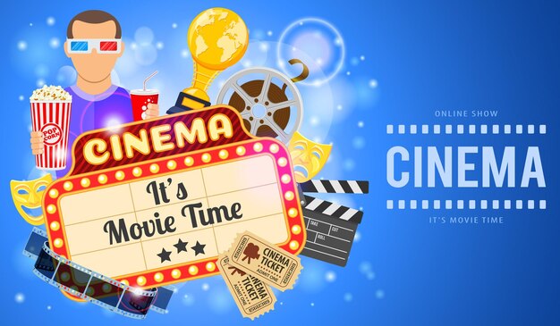 Popcornflix movie streaming platform poster